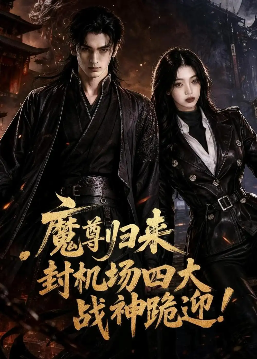 魔尊归来,封机场四大战神跪迎!