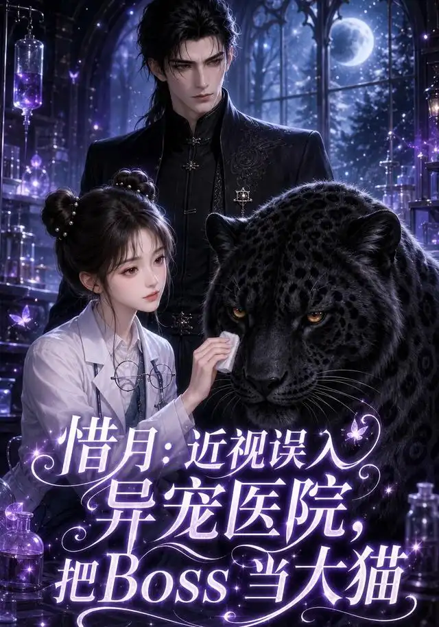 惜月近视误入异宠医院,把Boss当大猫