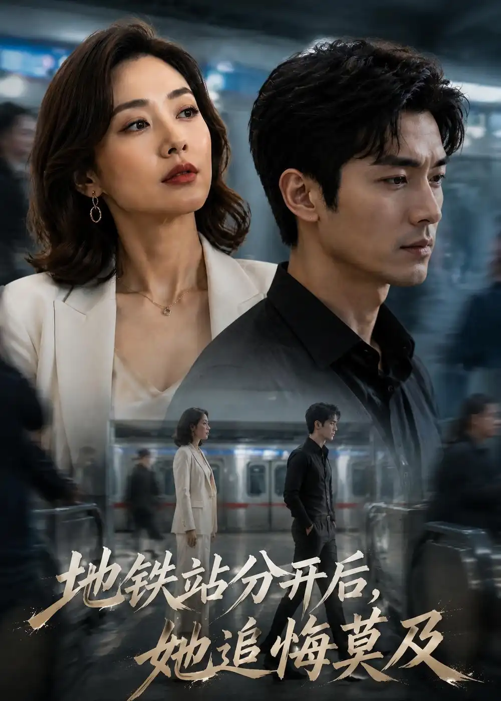 地铁站分开后,她追悔莫及!