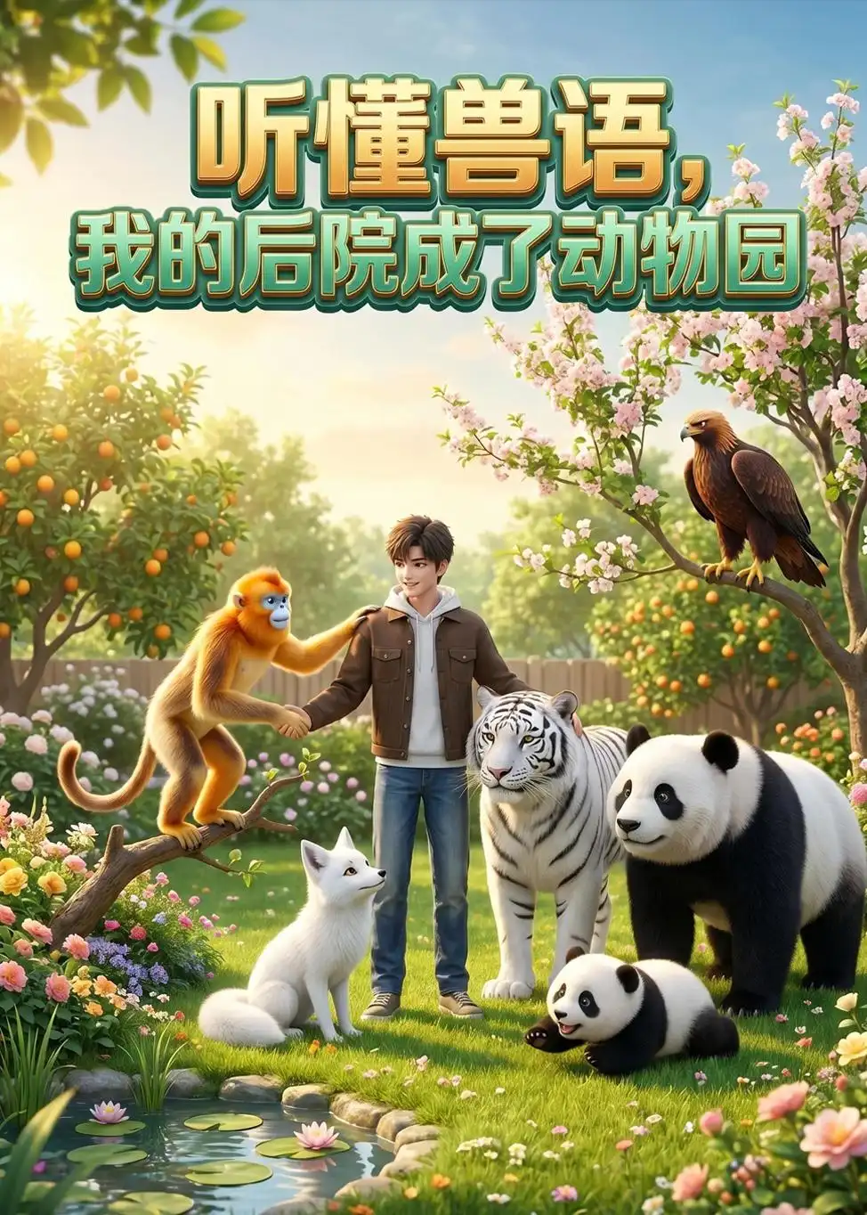 听懂兽语,我的后院成了动物园