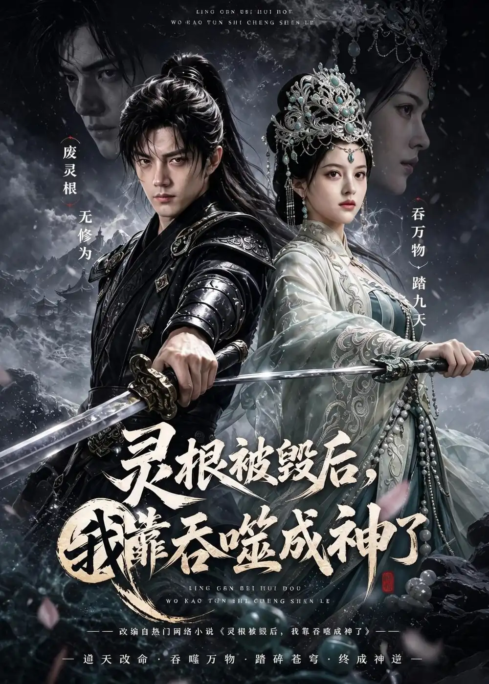 灵根被毁后,我靠吞噬成神了