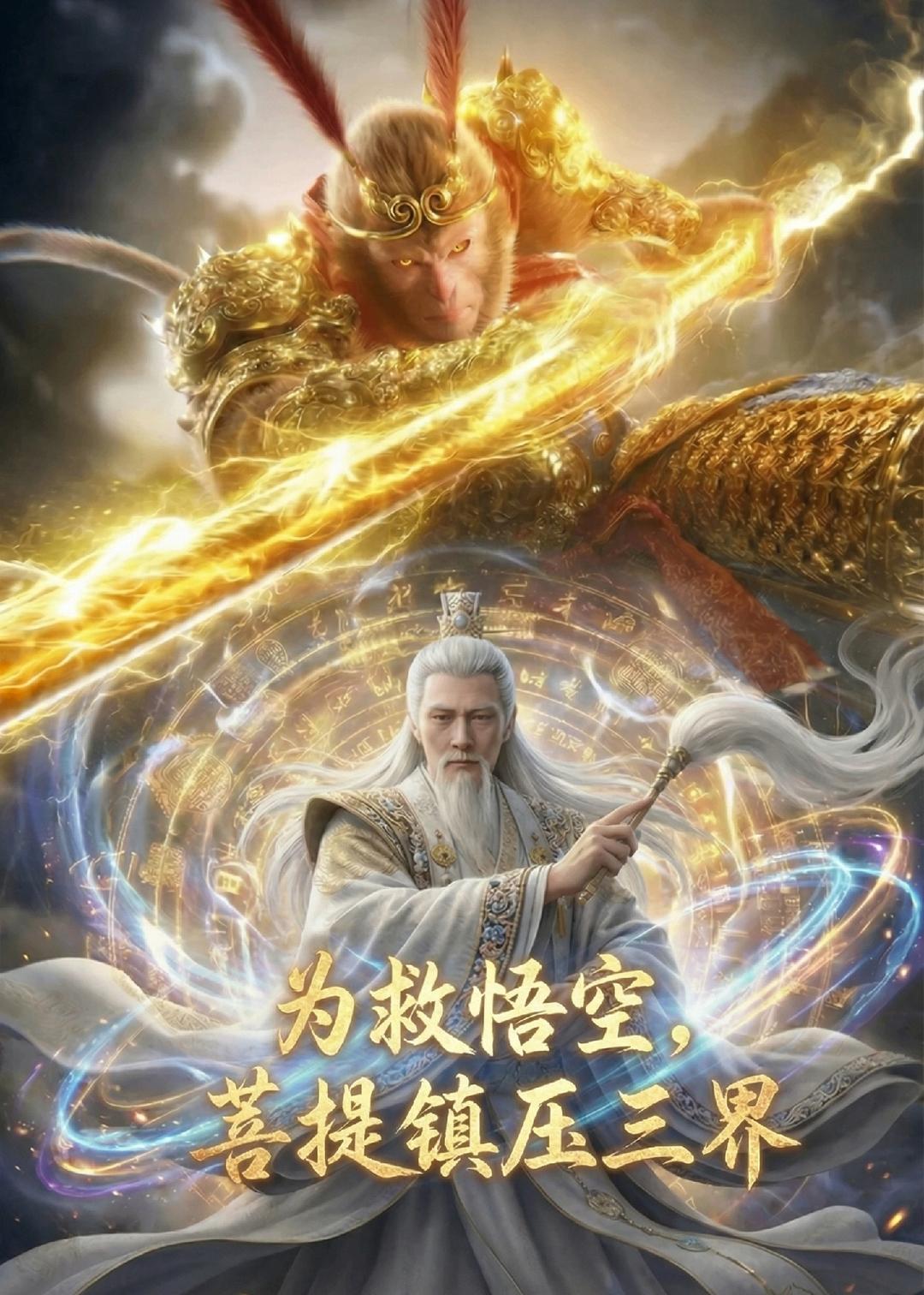 49652-为救悟空,菩提镇压三界(51集)Ai短剧