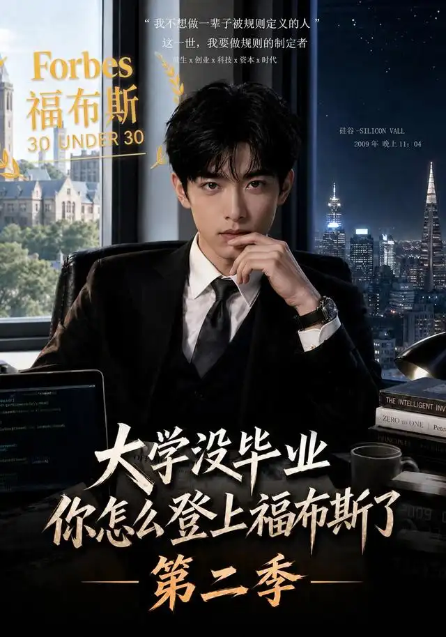 大学没毕业,你怎么登上福布斯了第二季