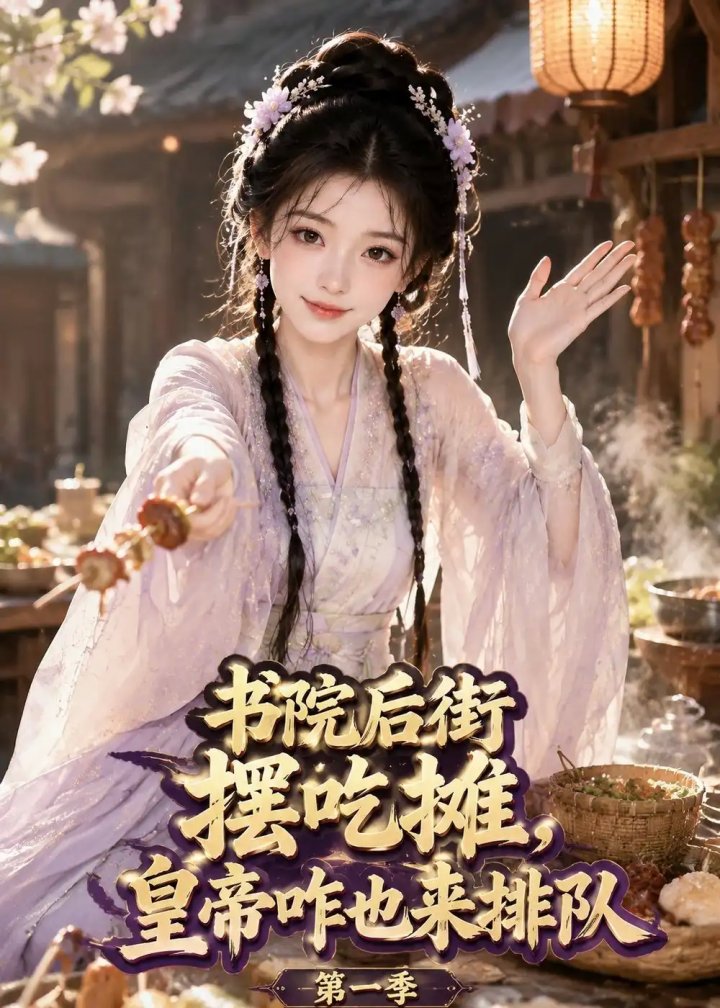 书院后街摆吃摊,皇帝咋也来排队第一季