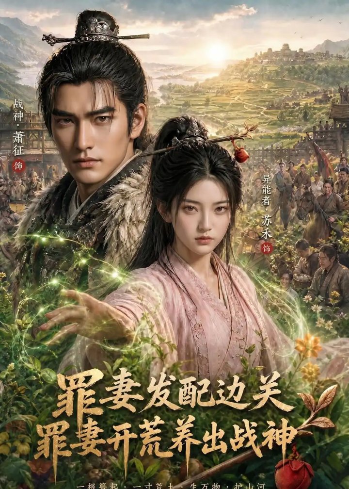 罪妻发配边关,罪妻开荒养出战神
