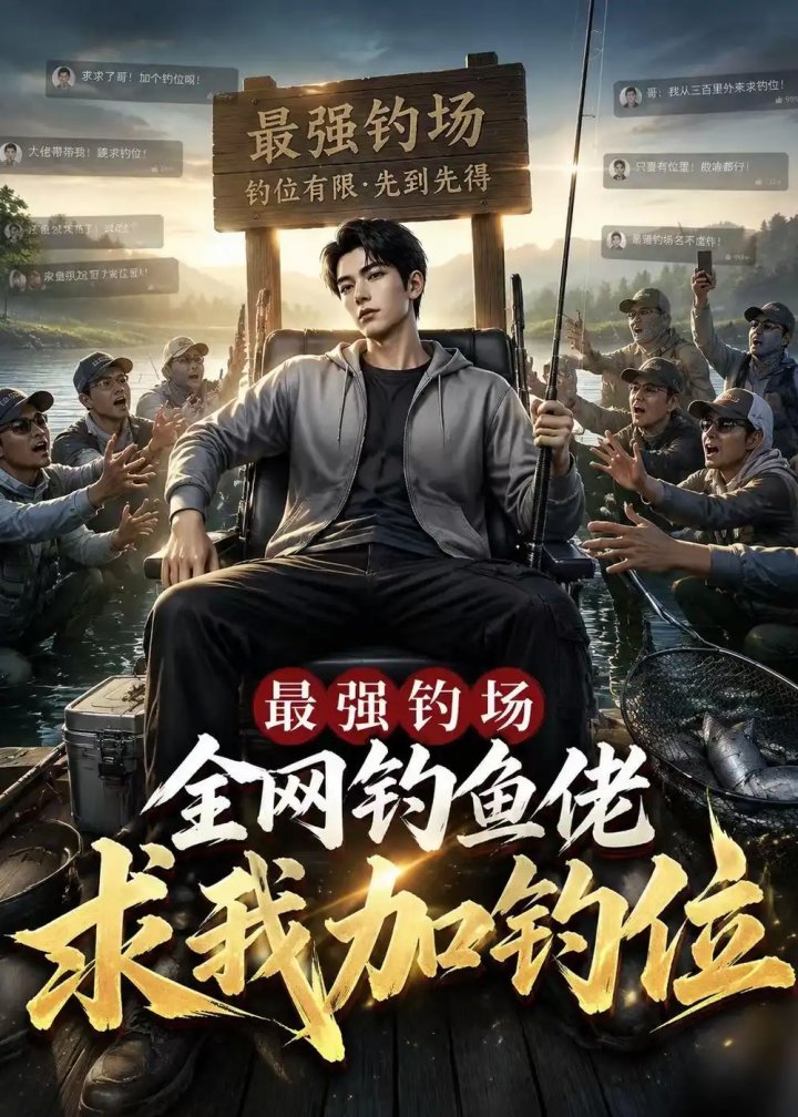 最强钓场:全网钓鱼佬求我加钓位